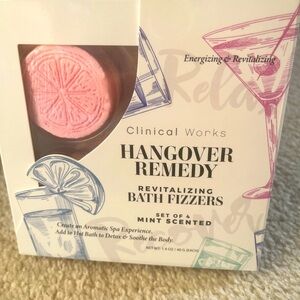 NEW HANGOVER REMEDY REVITALIZING BATH FIZZERS